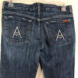 7 For all mankind bootcut A Pocket size 32 jeans